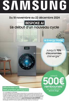 Catalogue MDA à Vergeroux | Jusqu'à 500€ remboursés | 18/11/2024 - 22/12/2024