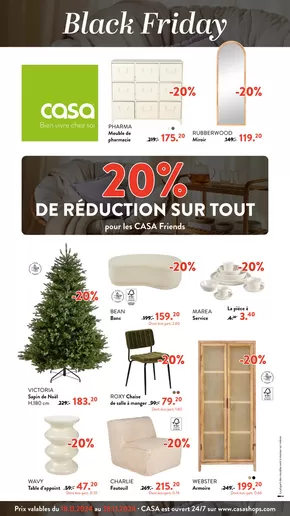 Promos de Meubles et Décoration à Toulouse | Black Friday sur Casa | 18/11/2024 - 28/11/2024