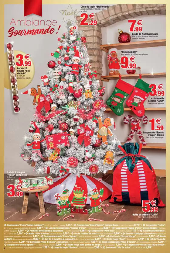 Catalogue Bazarland à Tours | Décoration de Noël | 18/11/2024 - 01/12/2024