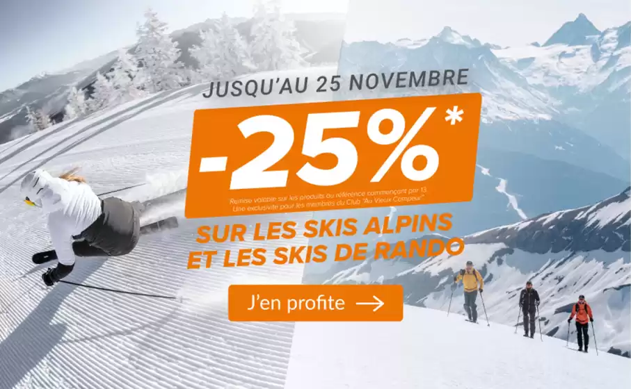 Catalogue Au vieux campeur à Strasbourg | Jusqu'à -25% | 18/11/2024 - 25/11/2024