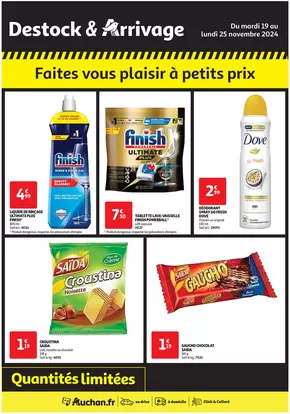 Catalogue Auchan Hypermarché | Destock & Arrivage | 19/11/2024 - 25/11/2024