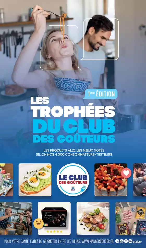 Catalogue Aldi à Rennes | Les trophées du club des goûteurs | 18/11/2024 - 31/12/2024