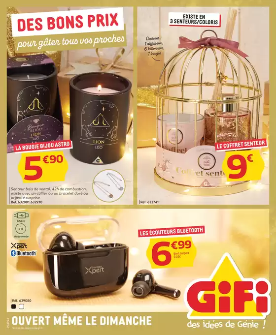 Catalogue Gifi à Saint-Priest (Rhône) | Des bons prix, pour gâter tous vos proches | 03/12/2024 - 11/12/2024