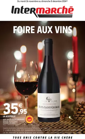 Catalogue Intermarché Contact | S48/49 - R5 - FOIRE AUX VINS REGIONALE | 26/11/2024 - 08/12/2024