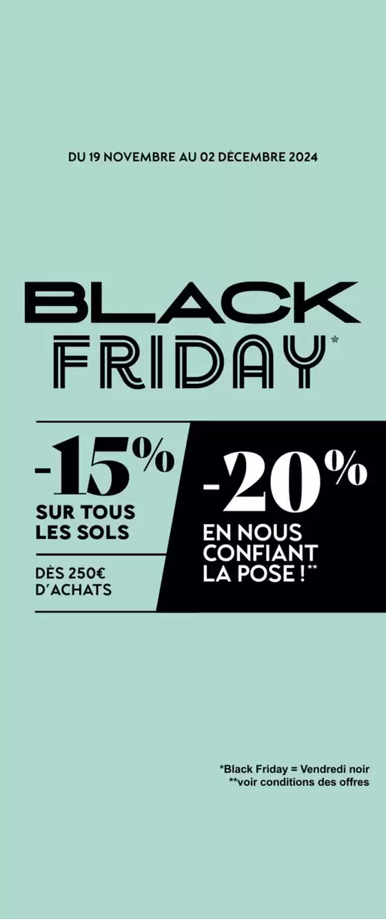 Catalogue Saint Maclou à Chassieu | Black Friday | 19/11/2024 - 02/12/2024