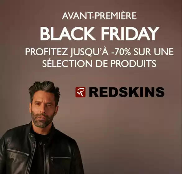 Catalogue Redskins à Lille | Black Friday | 19/11/2024 - 30/11/2024