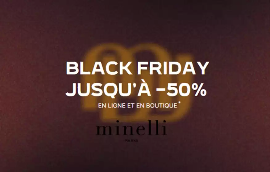 Black Friday : jusqu'à -50% 