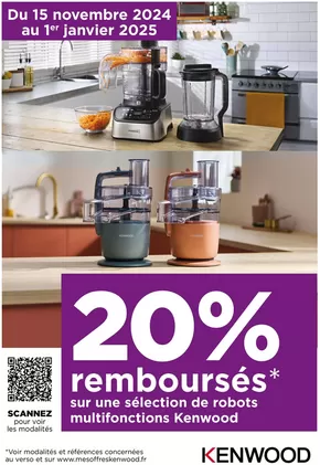 Promos de Multimédia et Electroménager à Colmar | ROBOT MULTIFONCTION sur Group Digital | 20/11/2024 - 01/01/2025