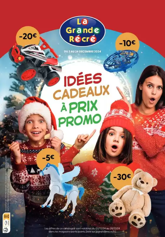 Catalogue La Grande Récré à Le Havre | La Grande Récré - Idées cadeaux | 03/12/2024 - 24/12/2024