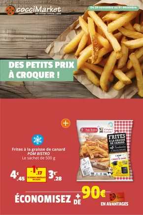 Promos de Supermarchés à Thonon-les-Bains | DES PETITS PRIX À CROQUER ! sur Coccimarket | 20/11/2024 - 01/12/2024