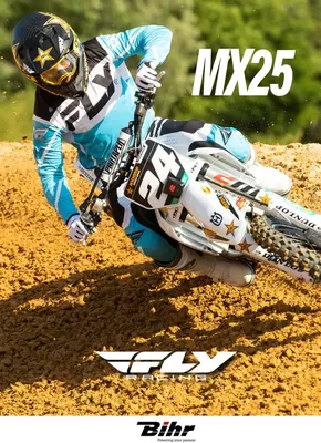 Promos de Auto et Moto à Lyon | FLY RACING 2025 sur Bihr | 20/11/2024 - 31/08/2025