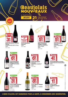 Promos de Supermarchés à Sarrebourg | Foire aux vins sur Promocash | 20/11/2024 - 21/11/2024