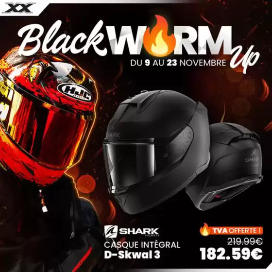 Catalogue Moto-Axxe à Gujan-Mestras | Black WORM UP | 20/11/2024 - 30/11/2024