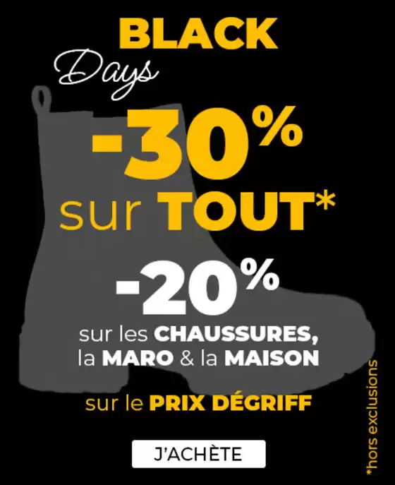 Black days -30%