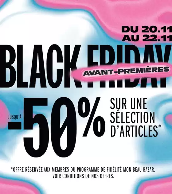 Catalogue BHV à Paris | Black Friday | 20/11/2024 - 22/11/2024