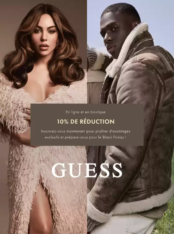 Catalogue Guess à Villeneuve-la-Garenne | 10% DE RÉDUCTION | 20/11/2024 - 30/11/2024