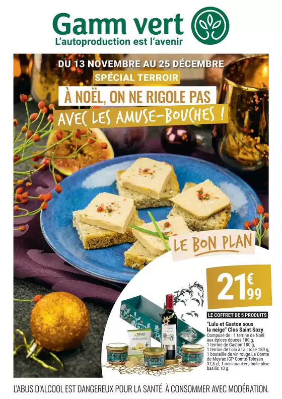 Catalogue Gamm vert à Cholet | Spécial Noël | 20/11/2024 - 25/12/2024