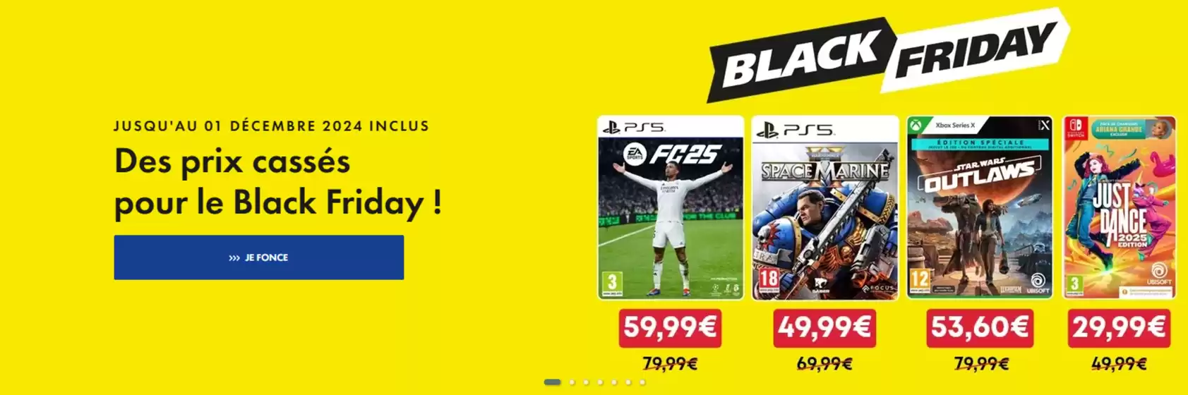 Catalogue Micromania à Martigues | Black Friday | 20/11/2024 - 01/12/2024