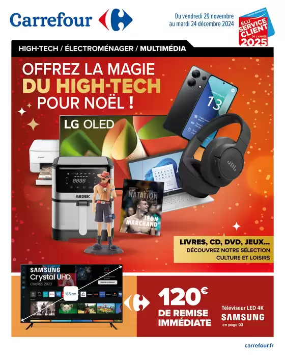 Catalogue Carrefour City à Chambéry | OFFREZ LA MAGIE DU HIGH-TECH POUR NOËL | 29/11/2024 - 24/12/2024