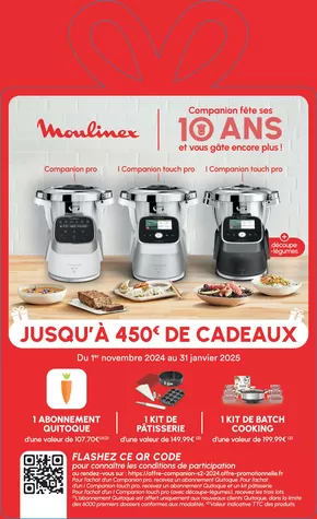 Promos de Multimédia et Electroménager à Limoges | Jusqu'à 450€ de cadeaux sur MDA | 21/11/2024 - 31/01/2025