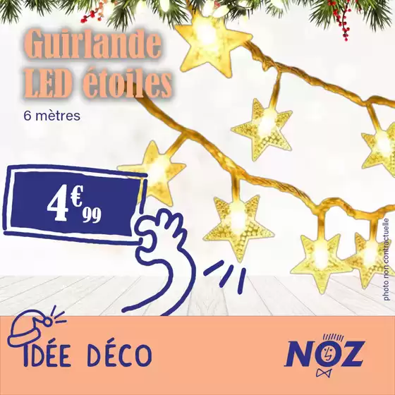 Catalogue Noz à Bordeaux | Guirlande LED étoiles | 21/11/2024 - 27/11/2024