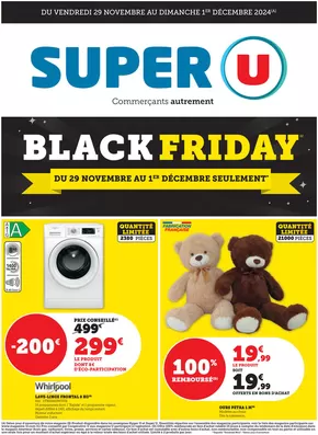 Catalogue Super U à Châtillon-sur-Lison | Black Friday | 29/11/2024 - 01/12/2024