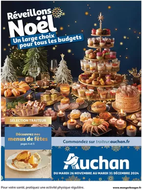 Promos de Supermarchés à Chavanay | Un large choix pour tous les budgets sur Auchan Hypermarché | 26/11/2024 - 31/12/2024