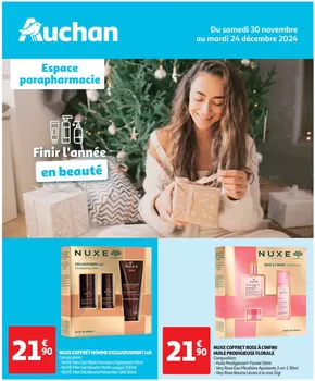 Catalogue Auchan Hypermarché à Caluire-et-Cuire | Finir l'année en beauté  | 30/11/2024 - 24/12/2024