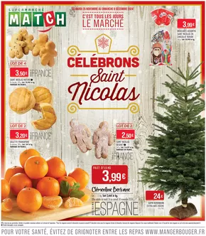 Catalogue Supermarché Match à Houdemont | CÉLÉBRONS Saint Nicolas | 25/11/2024 - 08/12/2024