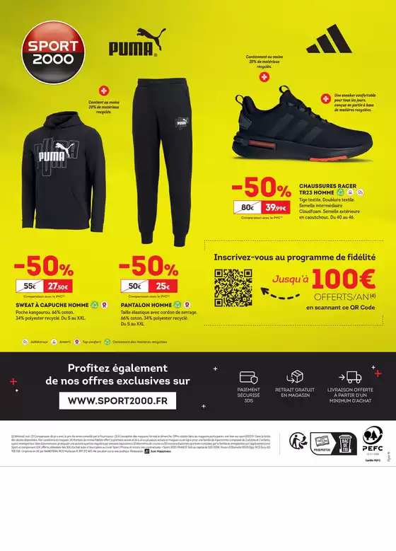 Catalogue Sport 2000 à Pont-Saint-Esprit | BLACK FRIDAY | 22/11/2024 - 01/12/2024