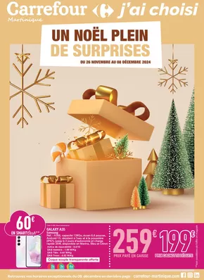 Promos de Supermarchés à Marzy | Carrefour UN NO&Euml;L PLEIN DE SURPRISES sur Carrefour | 26/11/2024 - 08/12/2024