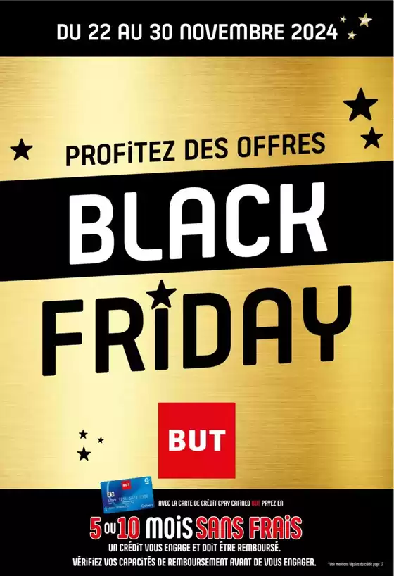 Catalogue BUT à Saint-Denis (La Réunion) | Black friday | 22/11/2024 - 30/11/2024