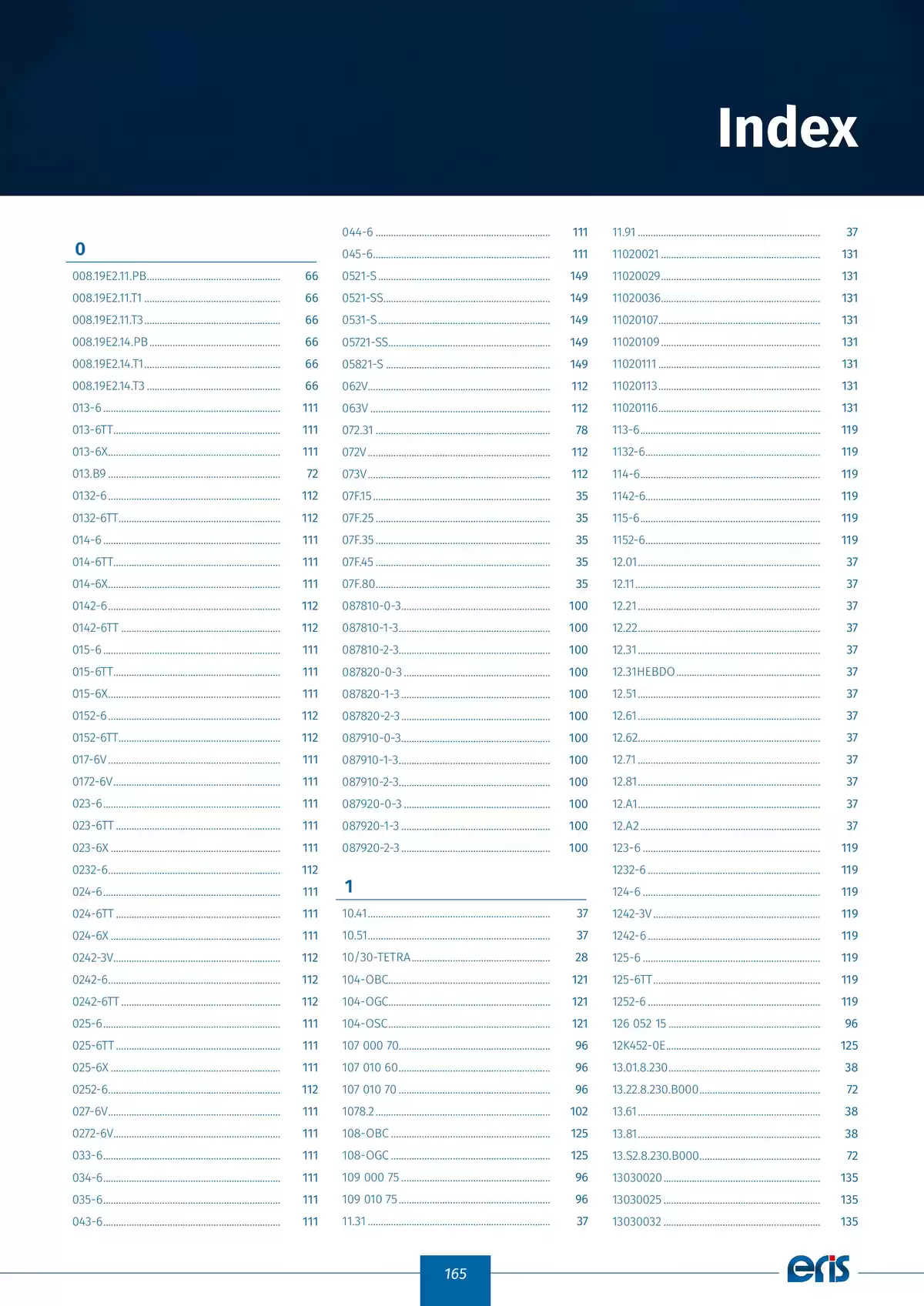 Catalogue Catalogue Eris 2025, page 00167