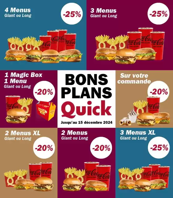 Catalogue Quick à Paris | Bons plans | 22/11/2024 - 15/12/2024