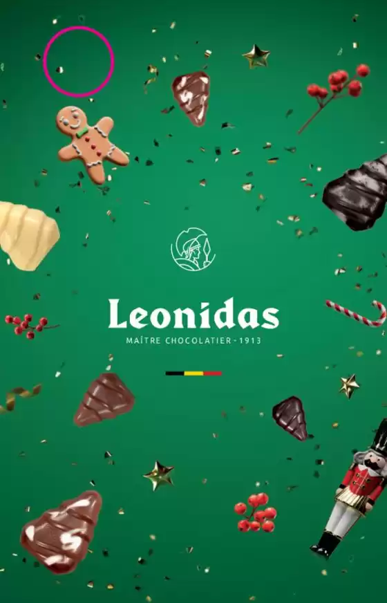 Catalogue Leonidas à Thiais | Sapins de Noël en chocolat | 22/11/2024 - 31/12/2024