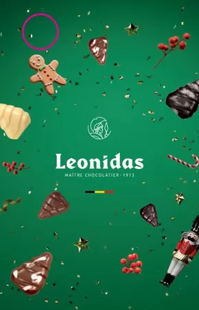 Promos de Restaurants à Saint-André-les-Vergers | Sapins de Noël en chocolat sur Leonidas | 22/11/2024 - 31/12/2024