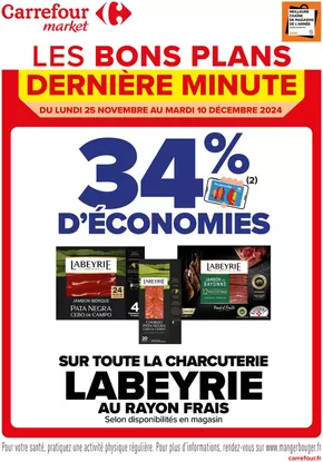 Catalogue Carrefour Market à Rennes | LES BONS PLANS DE DERNIERE MINUTE | 25/11/2024 - 10/12/2024