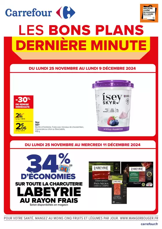 LES BONS PLANS DE DERNIERE MINUTE