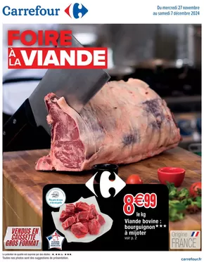 Catalogue Cora à Colmar | Foire à la viande | 27/11/2024 - 07/12/2024