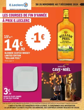 Promos de Supermarchés à Saints-Geosmes | DEPENSER MOINS 22 - MIXTE sur E.Leclerc | 26/11/2024 - 07/12/2024