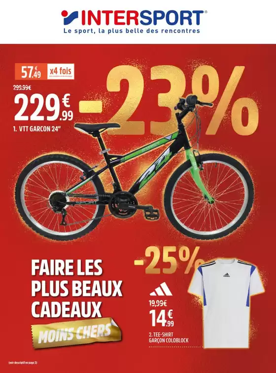 Catalogue Intersport à Les Arcs | Faire les plus beaux cadeaux | 25/11/2024 - 31/12/2024