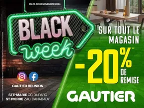 Catalogue Gautier à Dijon | Black Week | 25/11/2024 - 30/11/2024