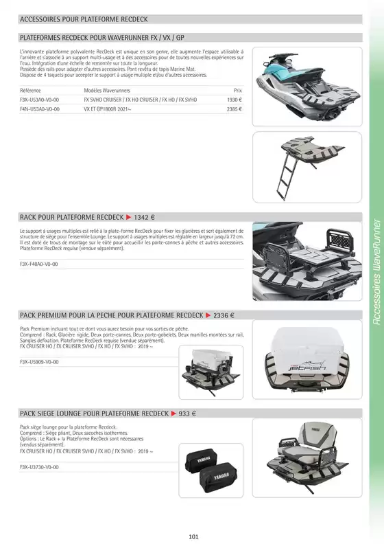 Catalogue Yamaha à Saint-Pierre (La Réunion) | Catalogue Yamaha Marine - Accessoires Marine 2024 | 26/11/2024 - 31/12/2024