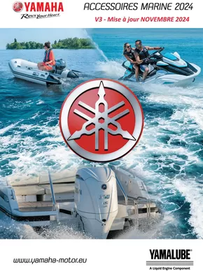 Promos de Auto et Moto à Saint-Pierre (La Réunion) | Catalogue Yamaha Marine - Accessoires Marine 2024 sur Yamaha | 26/11/2024 - 31/12/2024