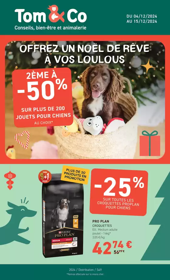 Catalogue Tom&Co à Rennes | Offrez un Noël de rêve à vos loulous | 26/11/2024 - 15/12/2024