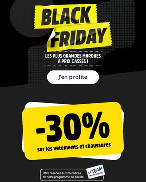 Promos de Sport à Lozanne | Black Friday sur Intersport | 26/11/2024 - 02/12/2024