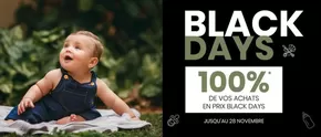 Promos de Enfants et Jeux à Erstein | Black Days sur Bébé 9 | 26/11/2024 - 28/11/2024