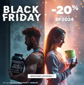 Promos de Black Friday à Le Lamentin | Black Friday : jusqu'à -20%  sur Fitness Boutique | 26/11/2024 - 02/12/2024