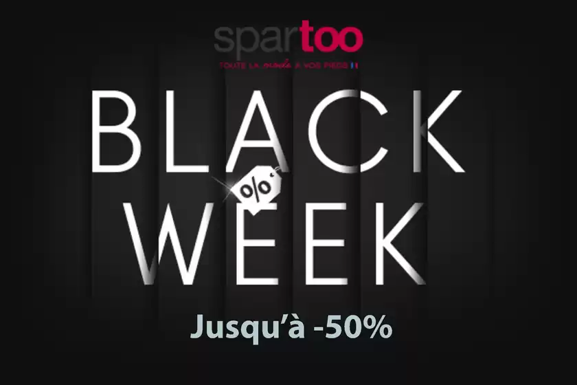 Black Friday : jusqu'à -50% 