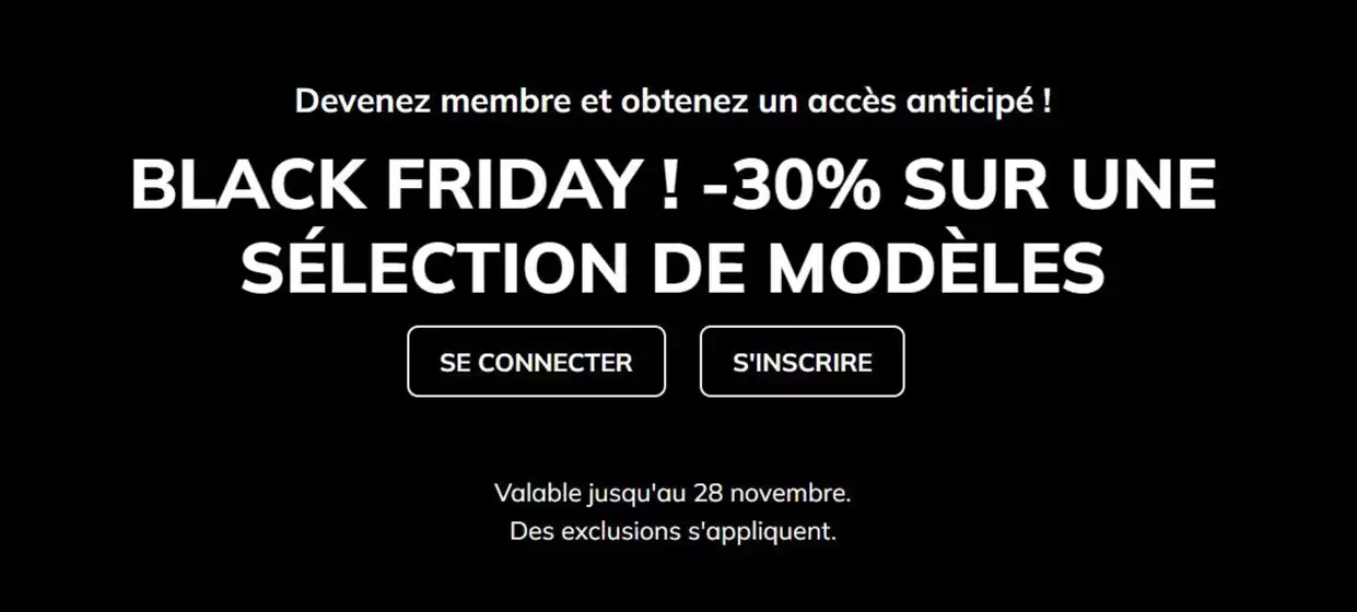 Catalogue Skechers à Thiais | Black Friday : jusqu'à -30%  | 26/11/2024 - 02/12/2024